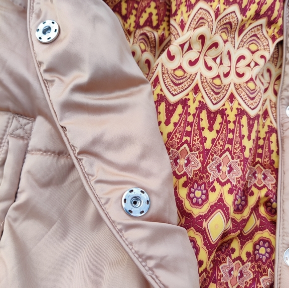 Me George satin metallic gold puffer coat - Picture 13 of 16